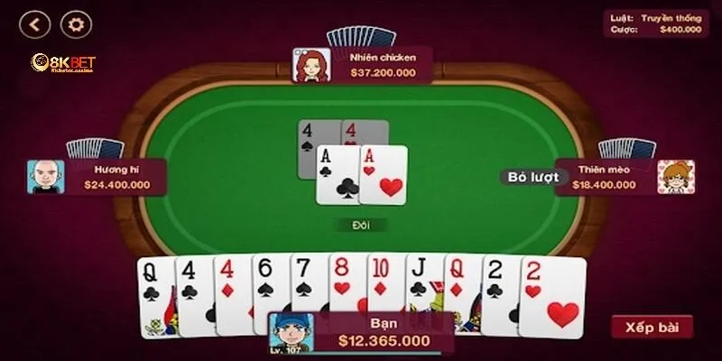 Luật lệ game bài tiến lên 8KBET cơ bản nhất